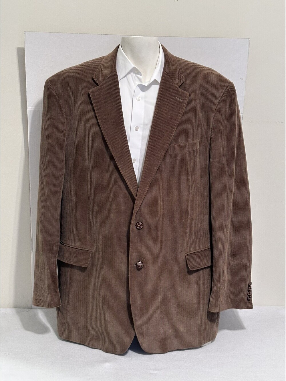 VINTAGE Lauren Ralph Lauren Men’s Brown Corduroy Sport Coat Blazer 48L